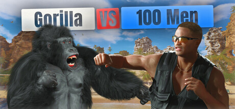 大猩猩暴揍100个男人（Gorilla Vs 100 Men）中文版