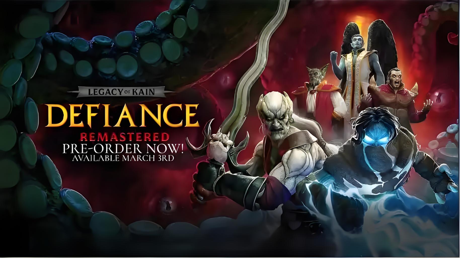 凯恩的遗产：嗜血狂魔 复刻版（Legacy of Kain: Defiance Remastered）中文版